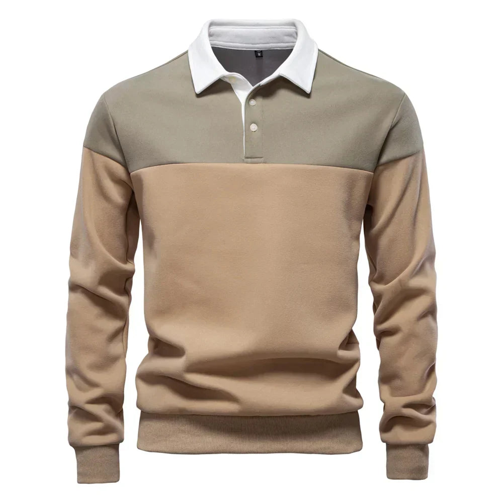 Sébastien™ | Polo Bicolore Contrasté