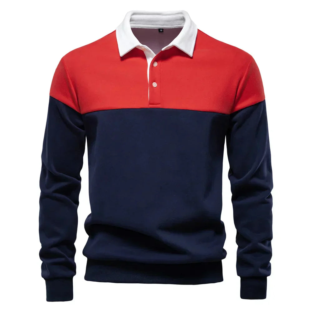 Sébastien™ | Polo Bicolore Contrasté