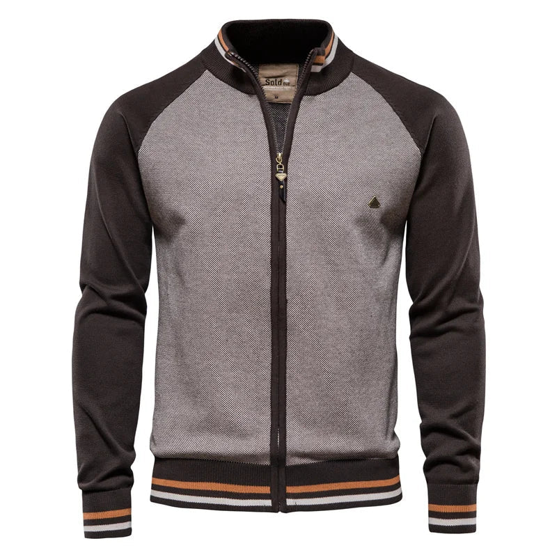 Nicolas™ | Élégant Pull à Fermeture Éclair