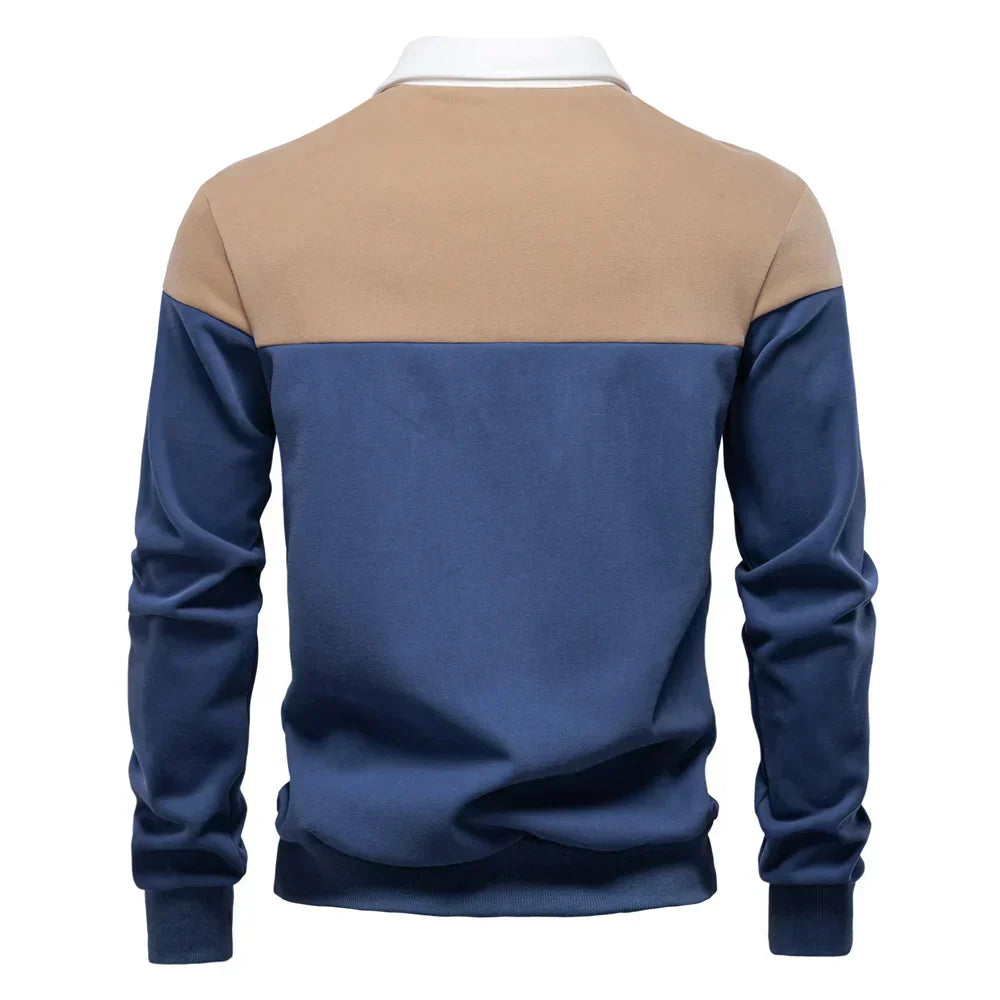 Sébastien™ | Polo Bicolore Contrasté