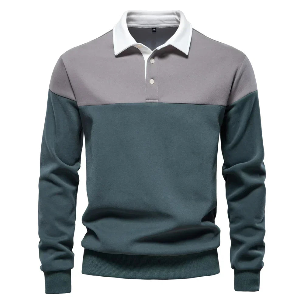 Sébastien™ | Polo Bicolore Contrasté