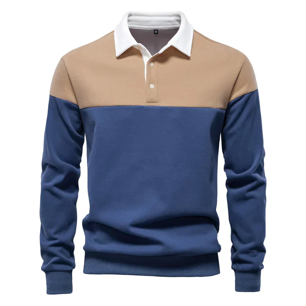 Sébastien™ | Polo Bicolore Contrasté