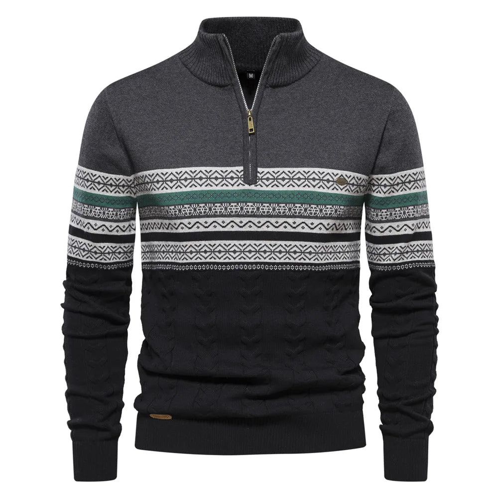 Jean™ | Pull à Motifs Subtils