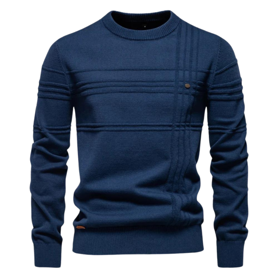 Lucas™ | Pull élégant à motif à carreaux