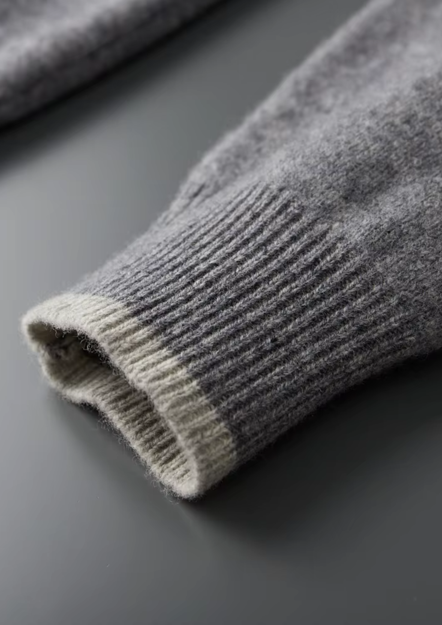 ENSEMBLE BICOLORE EN LAINE MÉRINOS EXTRA-FINE PURE