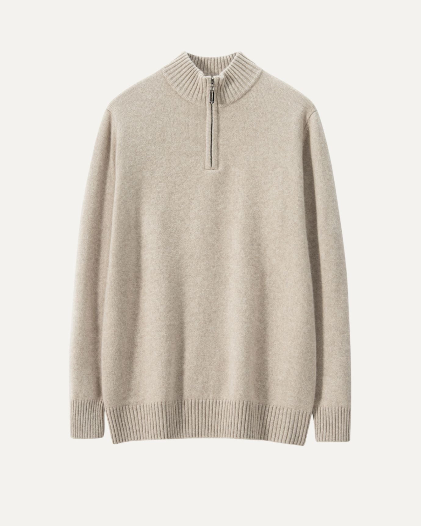 ÉMILE LAURANT™ | Pull en cachemire avec fermeture éclair