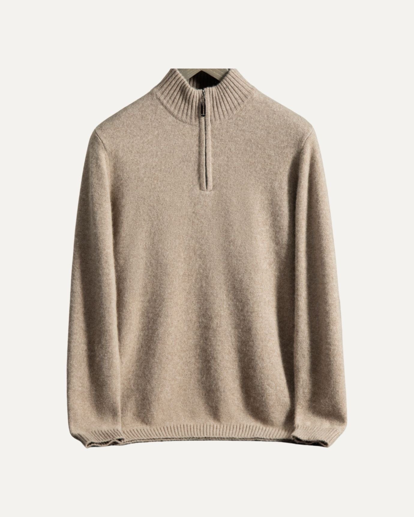 ÉMILE LAURANT™ | Pull en cachemire avec fermeture éclair
