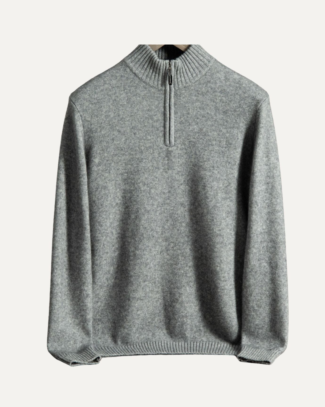 ÉMILE LAURANT™ | Pull en cachemire avec fermeture éclair