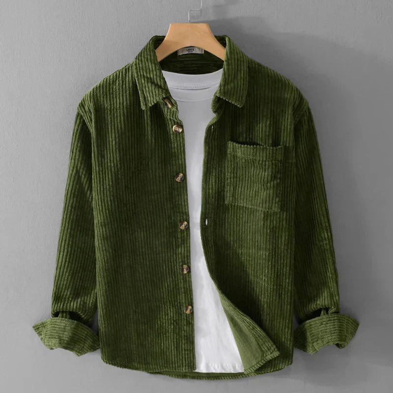 Rafael™ | Camicia in velluto a coste