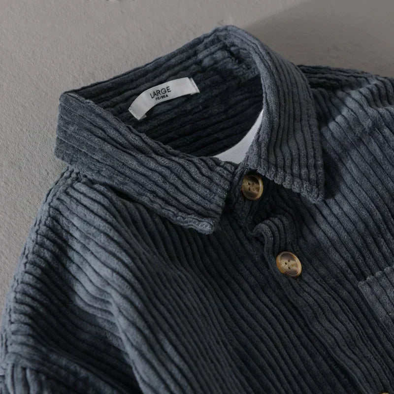 Rafael™ | Camicia in velluto a coste