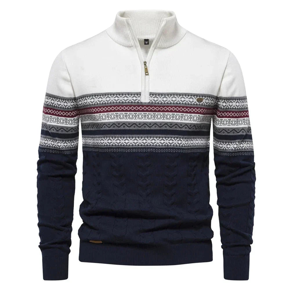 Jean™ | Pull à Motifs Subtils