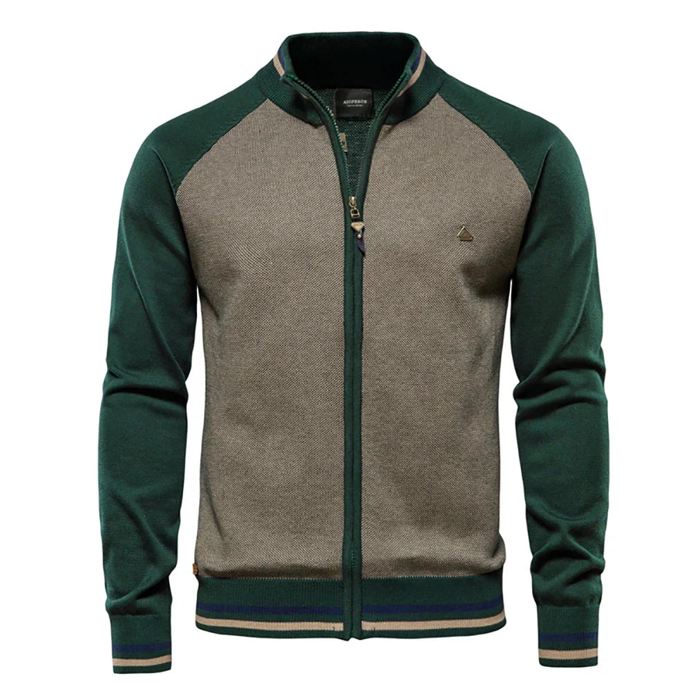 Nicolas™ | Élégant Pull à Fermeture Éclair