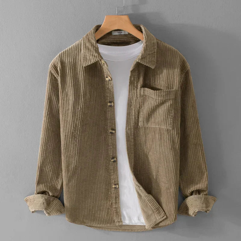 Rafael™ | Camicia in velluto a coste