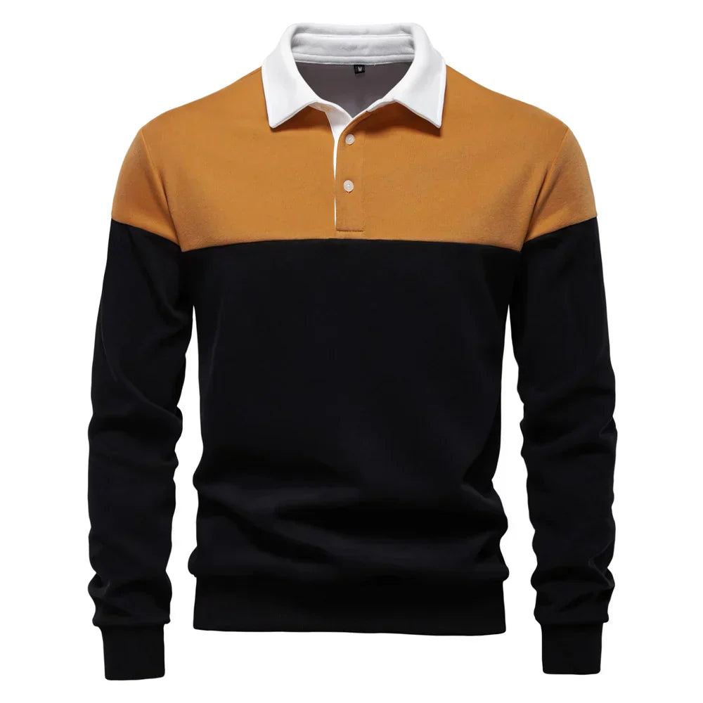 Sébastien™ | Polo Bicolore Contrasté
