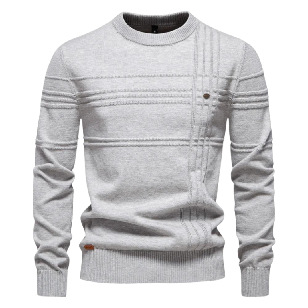 Lucas™ | Pull élégant à motif à carreaux